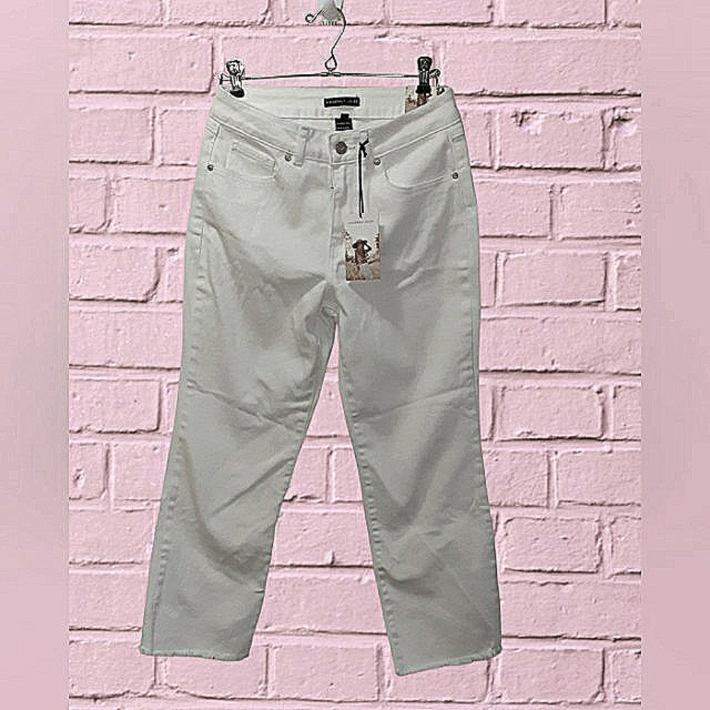 SINCERELY JULES HIGH RISE KICK BELL CROP JEANS NWT